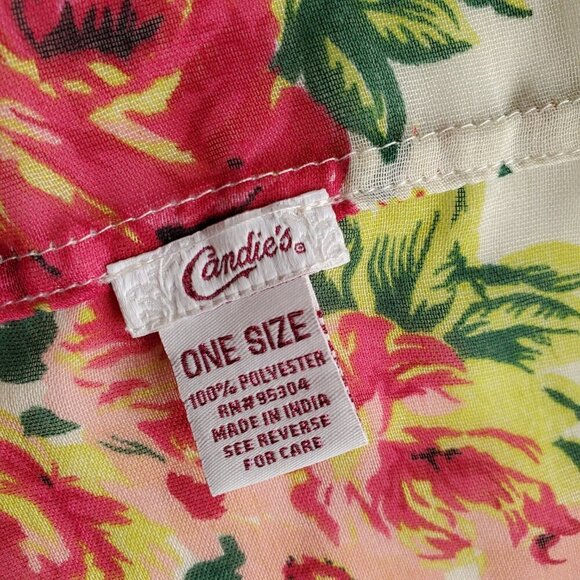 Candie’s Vintage Inspired Boho Floral Infinity Scarf O/S - Picture 6 of 11